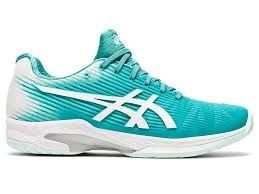 ASICS SOLUTION SPEED FF CYAN CLAY FEMME