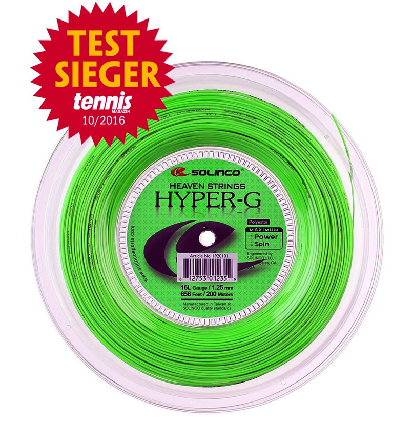 Solinco Hyper-G 200m Rolle