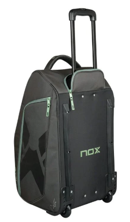 NOX AT10 COMPETITION Trolley Padel Bag - 60l - Black, Sage Green