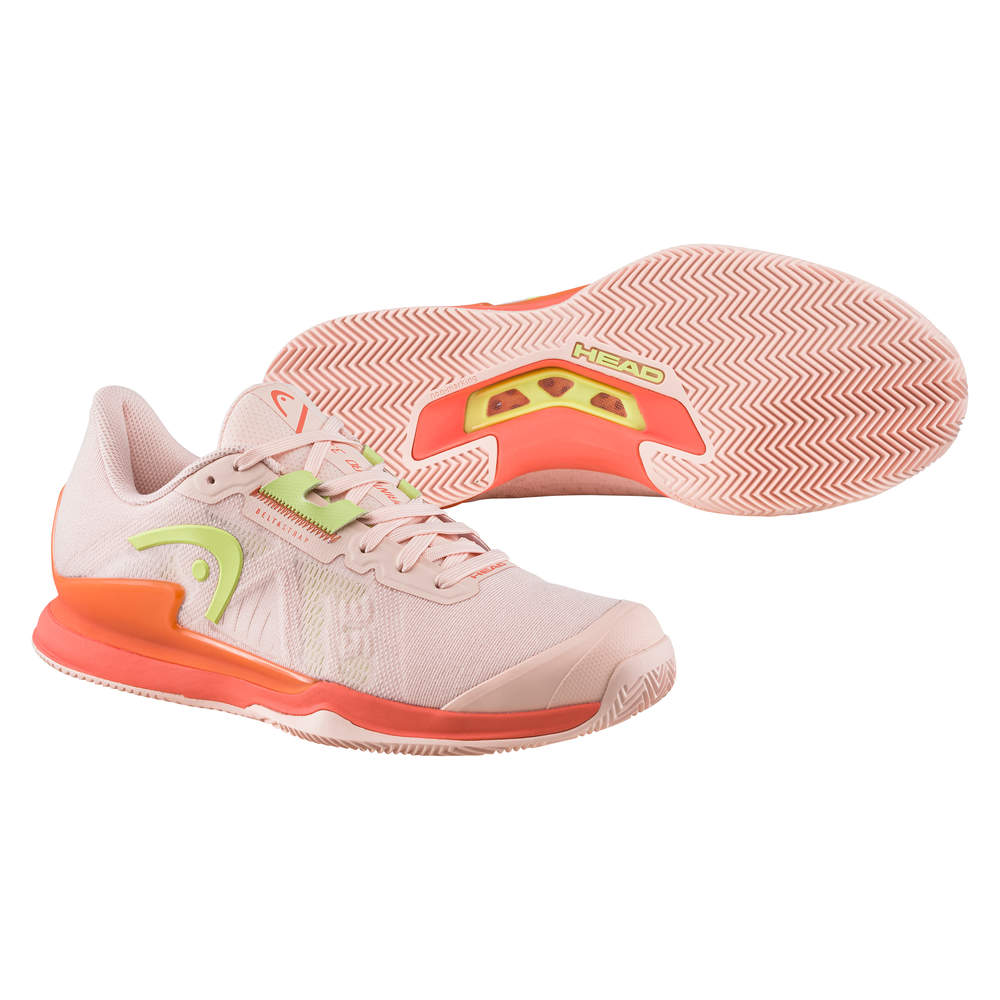 SPRINT PRO 3.5 CLAY WOMEN SALMON-LIME